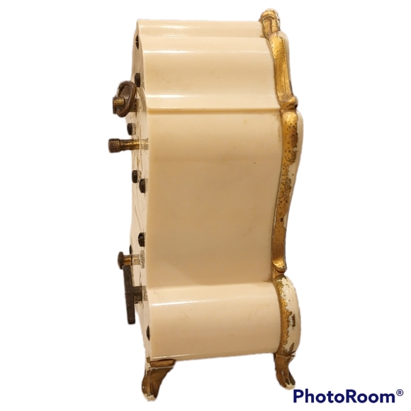 Vintage Reuge Swiss Musical Movement Alarm Clock Made in Germany - Picture 12 of 12